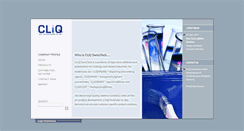 Desktop Screenshot of cliqswiss.com